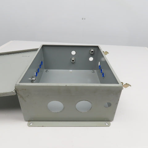 14" x 12" x 6" Electrical Enclosure W/ Cable Glands