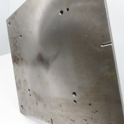 23-5/8" x 23-5/8" Machined Steel Fixture Set Up Jig Plate 1" Thick Hot Rolled