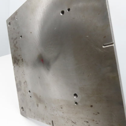 23-5/8" x 23-5/8" Machined Steel Fixture Set Up Jig Plate 1" Thick Hot Rolled