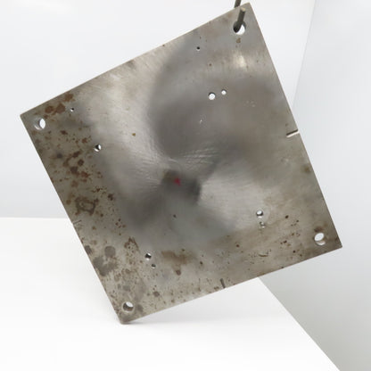 23-5/8" x 23-5/8" Machined Steel Fixture Set Up Jig Plate 1" Thick Hot Rolled