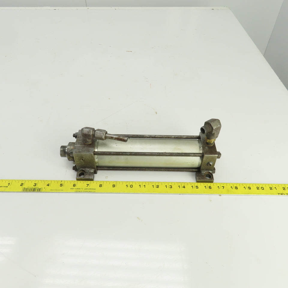 Parker CC-AS39C Double Acting Pneumatic Cylinder 2" Bore 7" Stroke 1" Rod