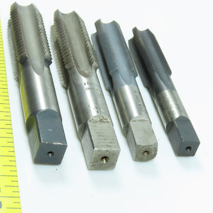 Misc. Plug Tap Straight 6 Flute 11/16"-16 To 7/8"-9 Lot of 4