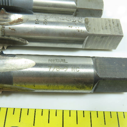 Misc. Plug Tap Straight 6 Flute 11/16"-16 To 7/8"-9 Lot of 4