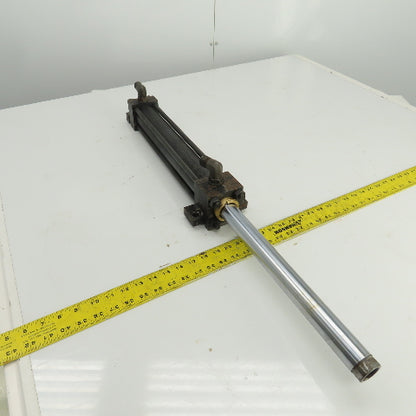 Parker Double Acting Hydraulic Cylinder 13" Stroke 2" Bore 1-3/8" Rod