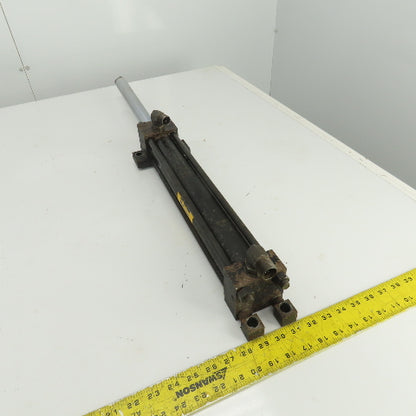 Parker Double Acting Hydraulic Cylinder 13" Stroke 2" Bore 1-3/8" Rod