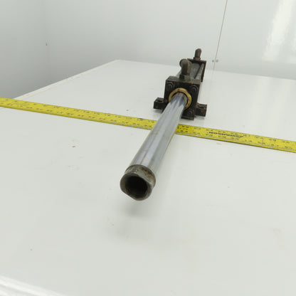 Parker Double Acting Hydraulic Cylinder 13" Stroke 2" Bore 1-3/8" Rod