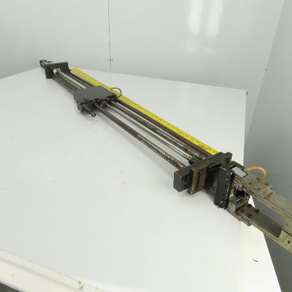 Custom Long Reach Pneumatic Gripper/Picker Assembly Unit 59" OAL