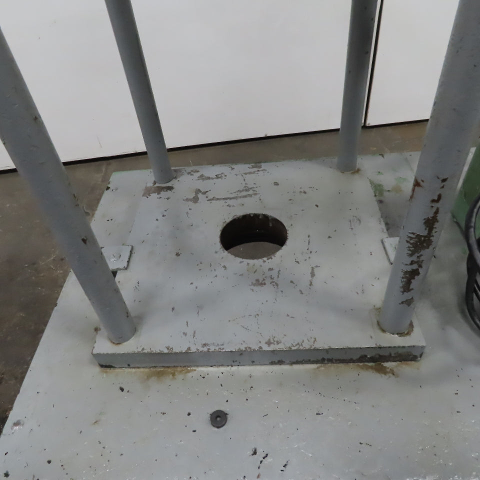 Owatonna Tool Model B 20 Ton Hydraulic Press Vanguard 2 Stage 12-1/2" Stroke