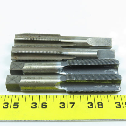 Misc. Plug Tap Straight 3 & 6 Flute 3/4"-32 Lot of 4