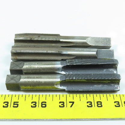 Misc. Plug Tap Straight 3 & 6 Flute 3/4"-32 Lot of 4