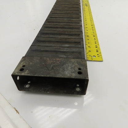 Gortrac 53" OAL Cable Carrier Energy Chain Totally Enclosed 5-1/2" x 1-1/2"