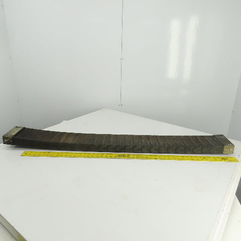 Gortrac 53" OAL Cable Carrier Energy Chain Totally Enclosed 5-1/2" x 1-1/2"