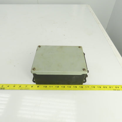 Hoffman A-806SC 8" x 6" x 3-1/2" Electrical Junction Box Screw Cover Type 12&13