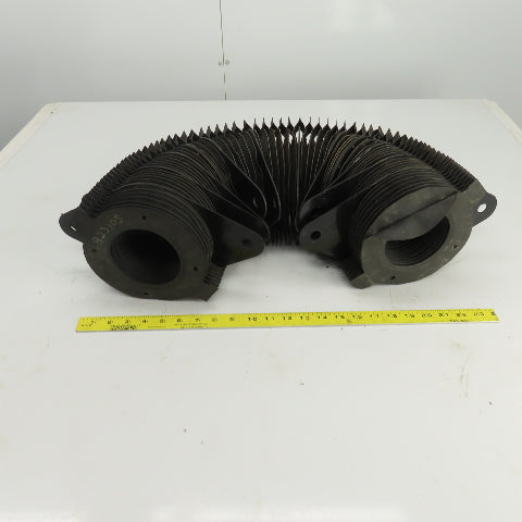 Cincinnati 3-3/4" ID x 72" L  Accordion Style Way Cover Bellows