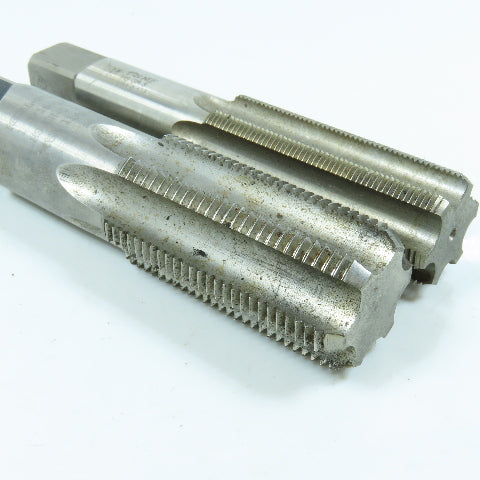 Misc. Plug Tap Straight 6 Flute 1"-14 & 13/16"-12 Lot of 2