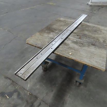 Press Brake Lower Die Holder 84-3/8" L x 5" W 5/8" T-Slot