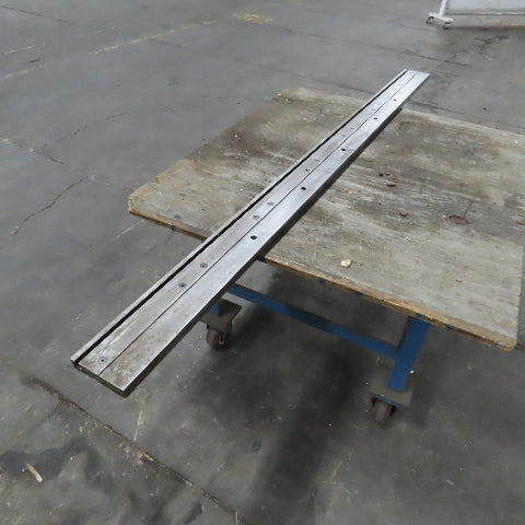 Press Brake Lower Die Holder 84-3/8" L x 5" W 5/8" T-Slot