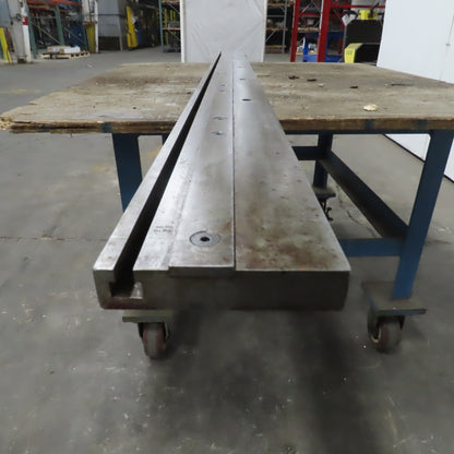 Press Brake Lower Die Holder 84-3/8" L x 5" W 5/8" T-Slot