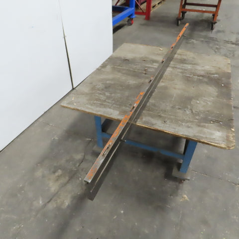 Press Brake Lower Die Holder 84-3/8" L x 5" W 5/8" T-Slot