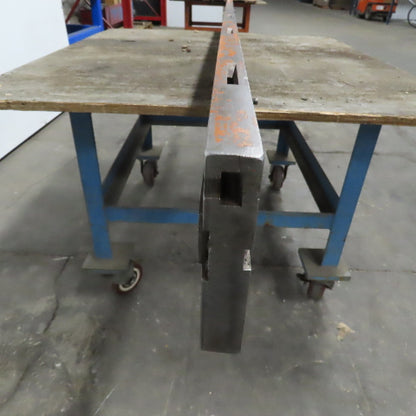 Press Brake Lower Die Holder 84-3/8" L x 5" W 5/8" T-Slot