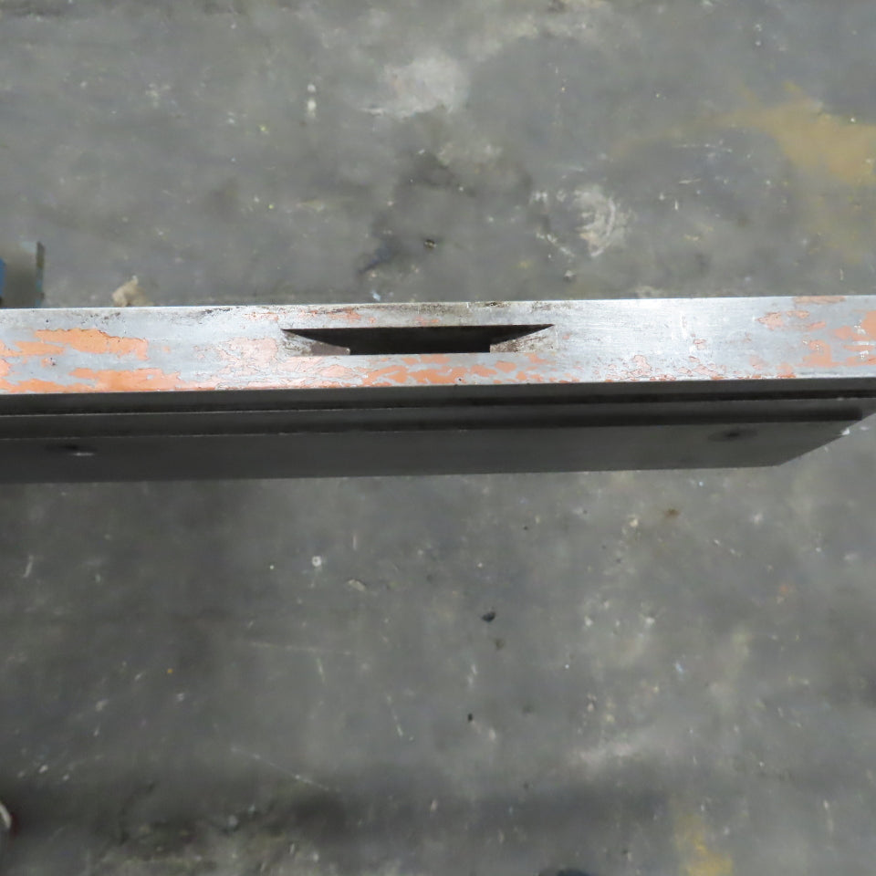 Press Brake Lower Die Holder 84-3/8" L x 5" W 5/8" T-Slot