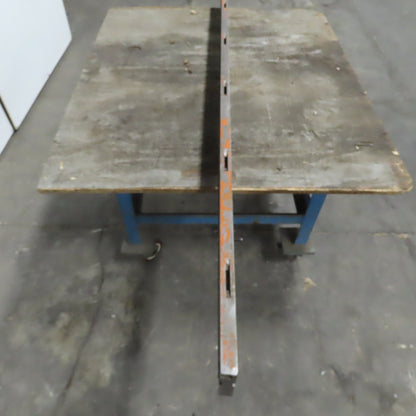 Press Brake Lower Die Holder 84-3/8" L x 5" W 5/8" T-Slot