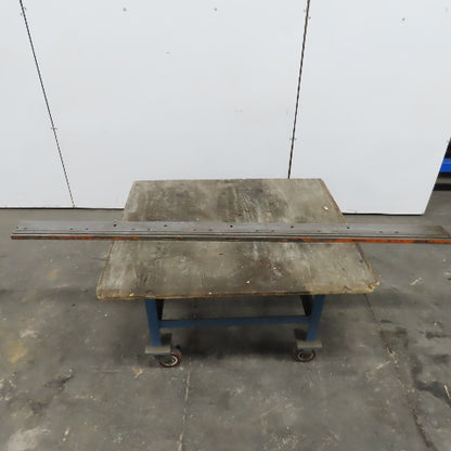 Press Brake Lower Die Holder 84-3/8" L x 5" W 5/8" T-Slot