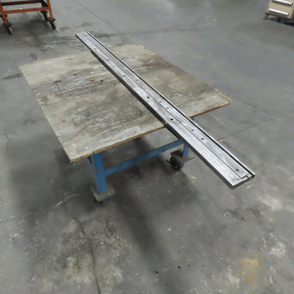 Press Brake Lower Die Holder 84-3/8" L x 5" W 5/8" T-Slot