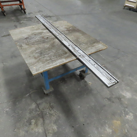 Press Brake Lower Die Holder 84-3/8" L x 5" W 5/8" T-Slot