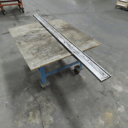 Press Brake Lower Die Holder 84-3/8" L x 5" W 5/8" T-Slot