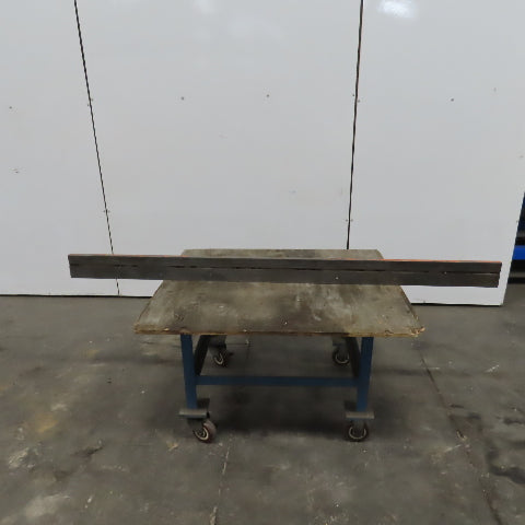 Press Brake Lower Die Holder 84-3/8" L x 5" W 5/8" T-Slot