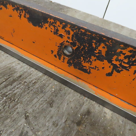 Press Brake Upper Die Holder 84" L x 3-1/2" W