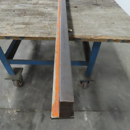 Press Brake Upper Die Holder 84" L x 3-1/2" W