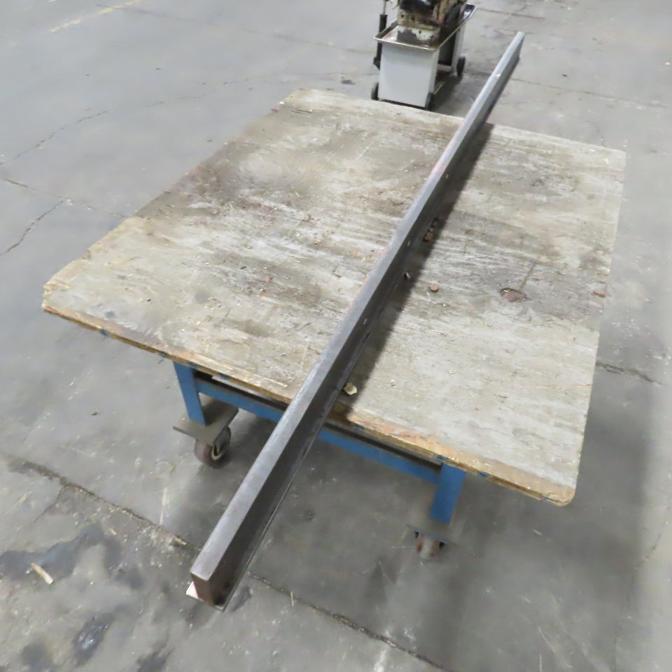Press Brake Upper Die Holder 84" L x 3-1/2" W