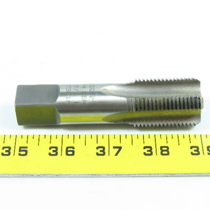 Widell 1-1/16"-12 Bottoming Tap 4 Flute  4" OAL 1-1/2" Thread Length