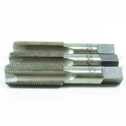 1"-12 Bottoming Tap Straight 3 Flute  5-1/8" OAL 2-1/2" Thread Length Lot of 3