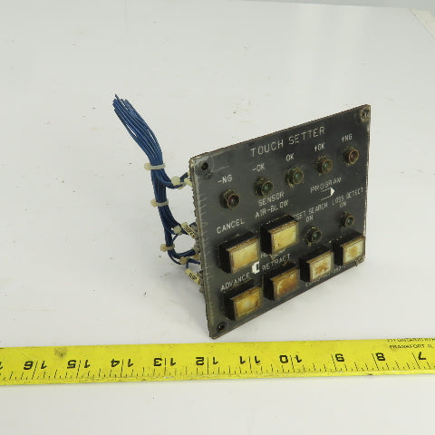 Okuma LU15 CNC Lathe Manual Touch Setter Control Panel