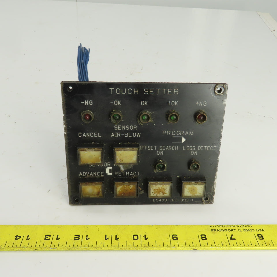 Okuma LU15 CNC Lathe Manual Touch Setter Control Panel