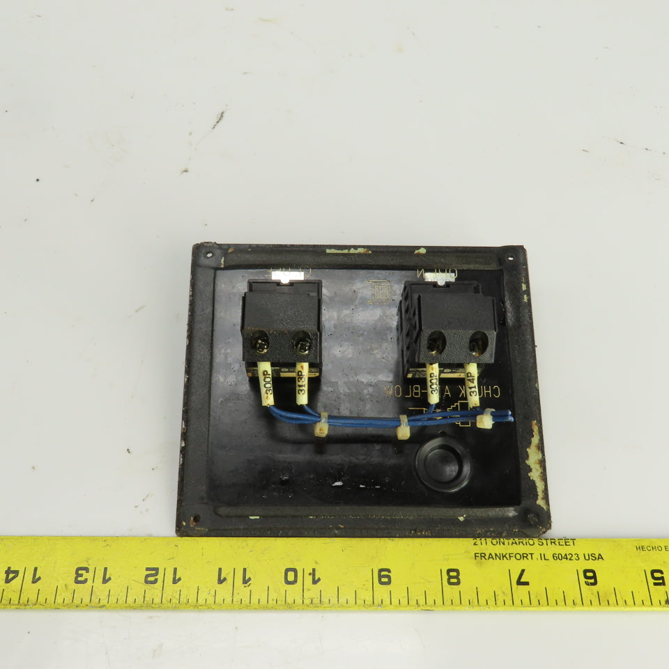 Okuma E-5410-183-612 LU15 CNC Lathe Front Door Open/Close Operator Panel