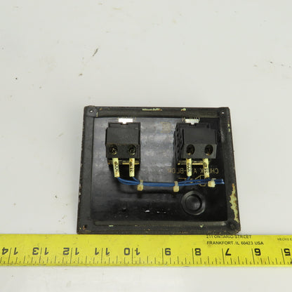 Okuma E-5410-183-612 LU15 CNC Lathe Front Door Open/Close Operator Panel