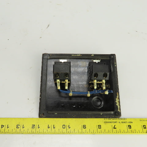 Okuma E-5410-183-612 LU15 CNC Lathe Front Door Open/Close Operator Panel