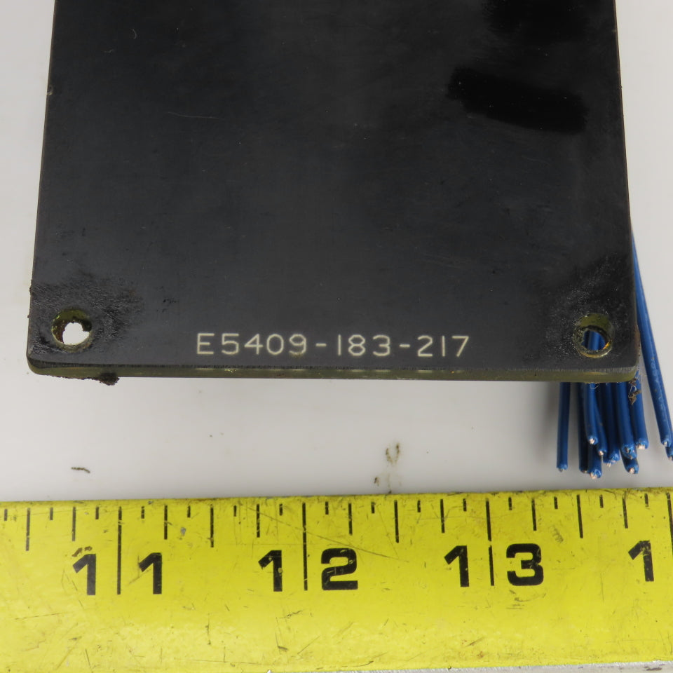 Okuma E5409-183-217 LU15 Lathe Spindle Chuck Monitor Operator Switch Panel
