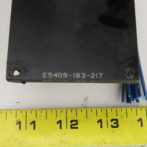 Okuma E5409-183-217 LU15 Lathe Spindle Chuck Monitor Operator Switch Panel