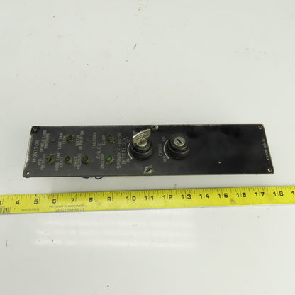 Okuma E5409-183-217 LU15 Lathe Spindle Chuck Monitor Operator Switch Panel