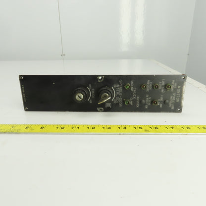 Okuma E5409-183-217 LU15 Lathe Spindle Chuck Monitor Operator Switch Panel