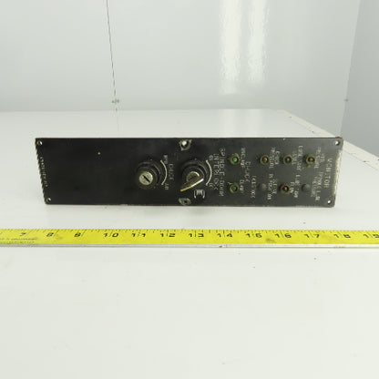 Okuma E5409-183-217 LU15 Lathe Spindle Chuck Monitor Operator Switch Panel