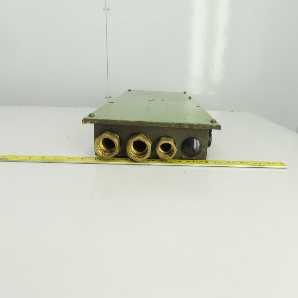 Okuma LU15 CNC Lathe Machine Electrical Junction Box 24-1/2" x 8-1/2" x 3"