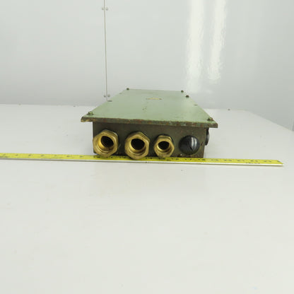 Okuma LU15 CNC Lathe Machine Electrical Junction Box 24-1/2" x 8-1/2" x 3"