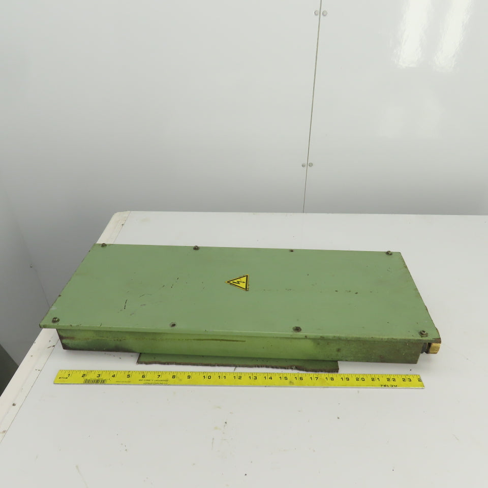 Okuma LU15 CNC Lathe Machine Electrical Junction Box 24-1/2" x 8-1/2" x 3"