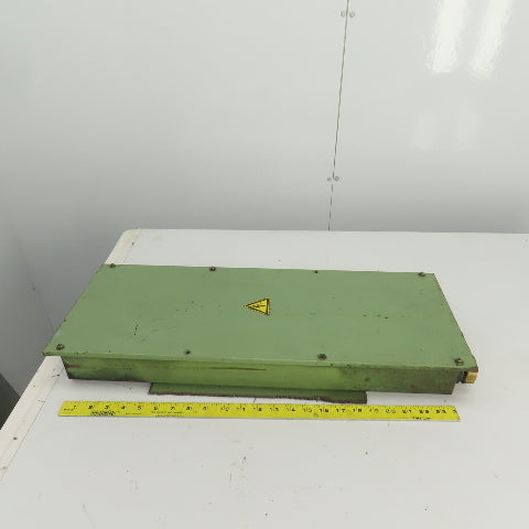 Okuma LU15 CNC Lathe Machine Electrical Junction Box 24-1/2" x 8-1/2" x 3"